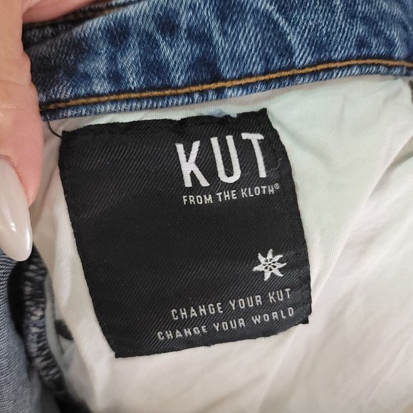 Kut from the cloth Jane highrise cut off denim shorts size 20W plus size - Picture 3 of 5